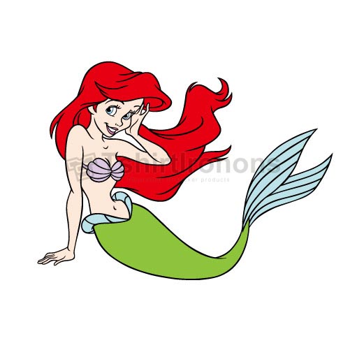 Little Mermaid T-shirts Iron On Transfers N3869 - Click Image to Close